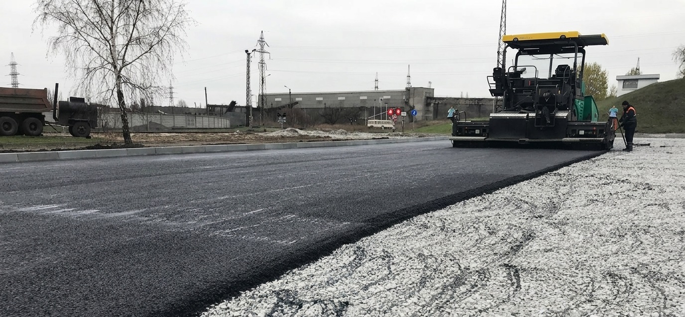 Асфальтування промислової зони