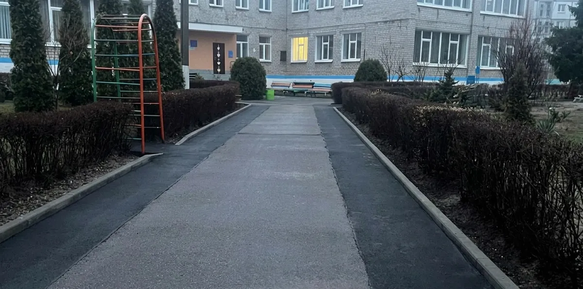 Розширення існуючої доріжки Полтавської області