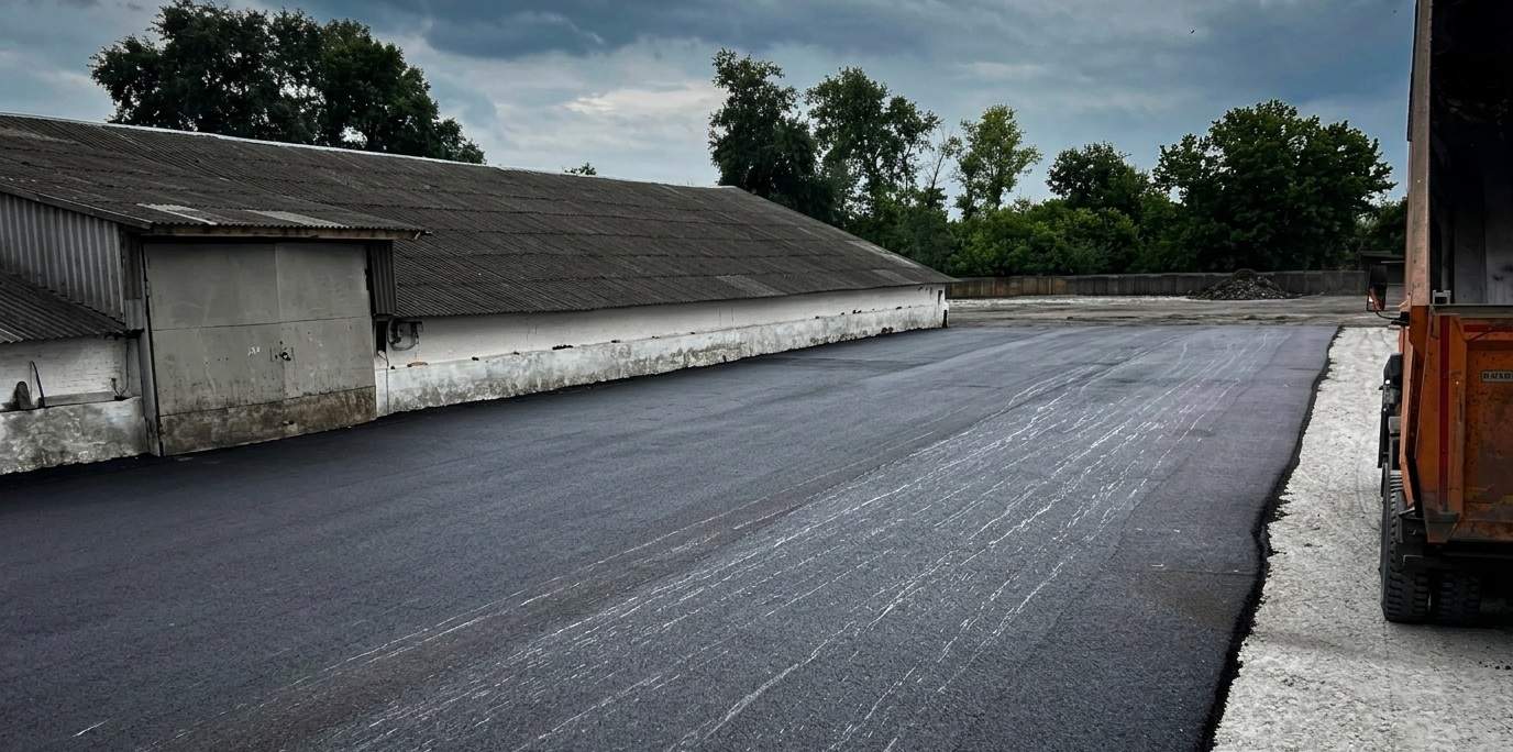 Асфальтування промислової зони