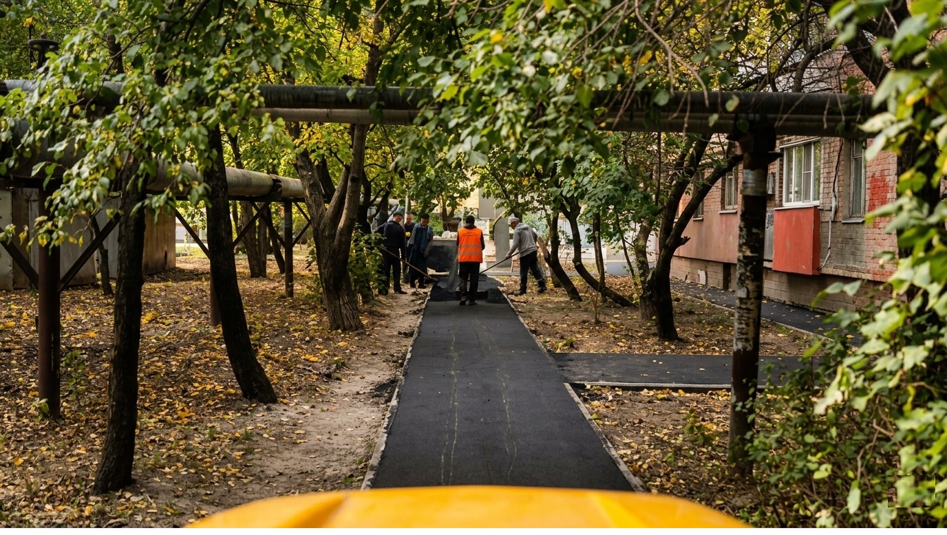 Влаштування пішохідної доріжки